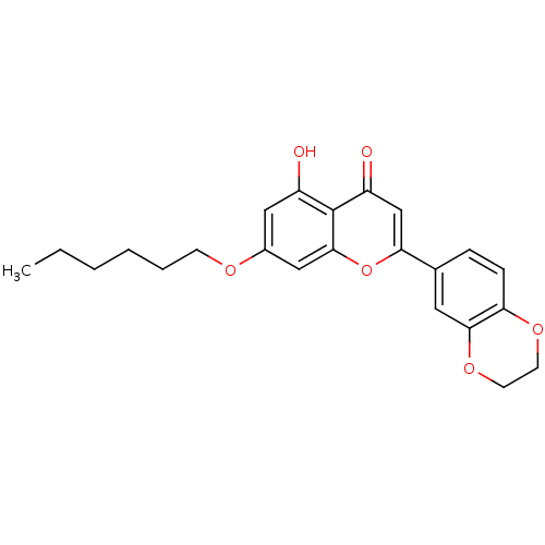 Chemical structure of BindingDB Monomer ID 50437455