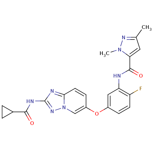 Chemical structure of BindingDB Monomer ID 50437505