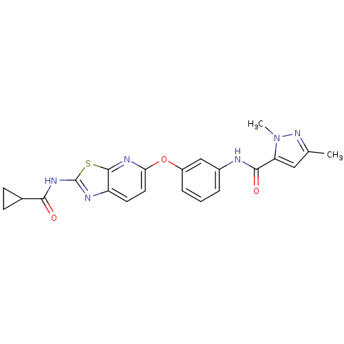 Chemical structure of BindingDB Monomer ID 50437507