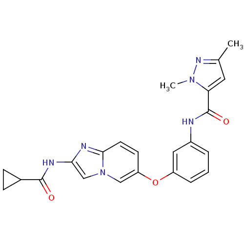 Chemical structure of BindingDB Monomer ID 50437508