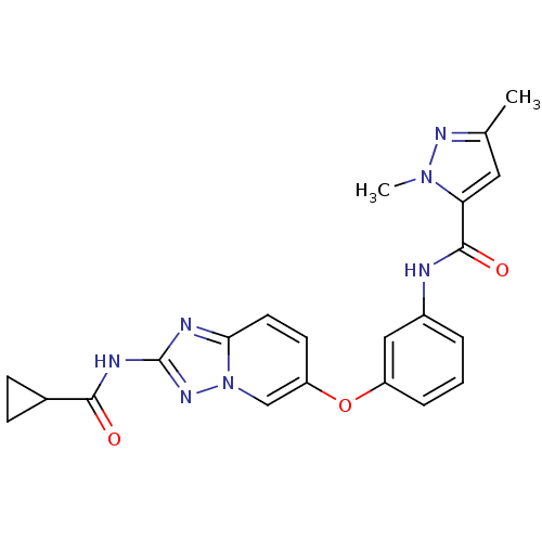 Chemical structure of BindingDB Monomer ID 50437509