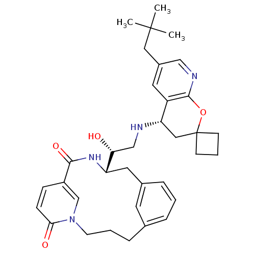 Chemical structure of BindingDB Monomer ID 50437542