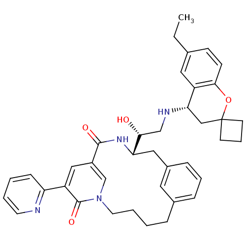 Chemical structure of BindingDB Monomer ID 50437544
