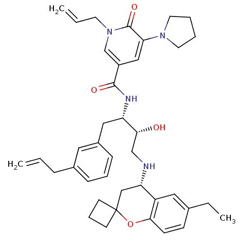 Chemical structure of BindingDB Monomer ID 50437550