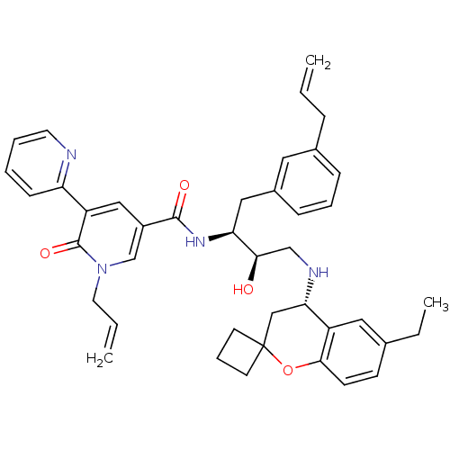 Chemical structure of BindingDB Monomer ID 50437551