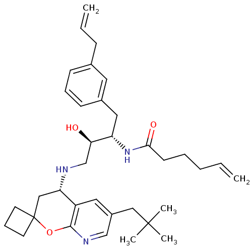 Chemical structure of BindingDB Monomer ID 50437552