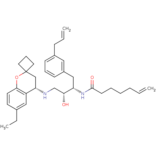 Chemical structure of BindingDB Monomer ID 50437553