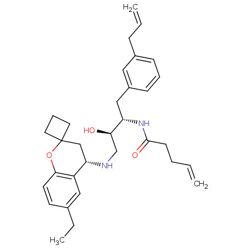 Chemical structure of BindingDB Monomer ID 50437555