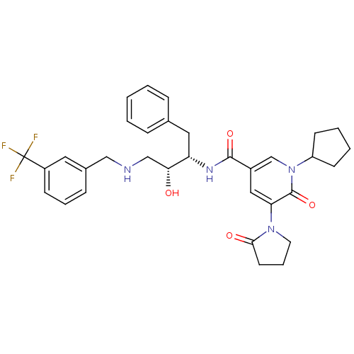 Chemical structure of BindingDB Monomer ID 50437556