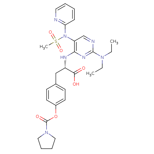 Chemical structure of BindingDB Monomer ID 50437639