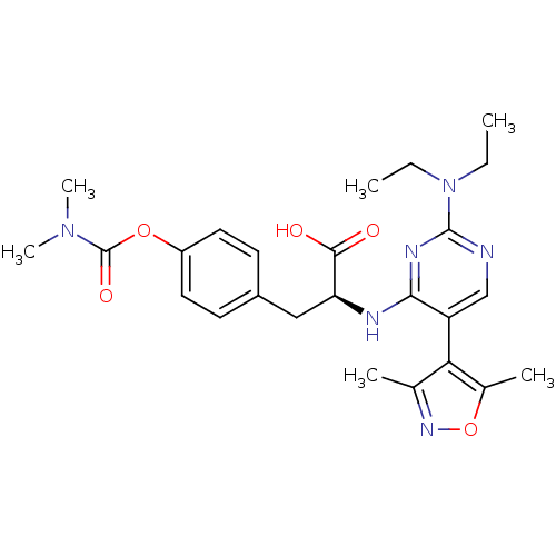 Chemical structure of BindingDB Monomer ID 50437640