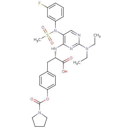 Chemical structure of BindingDB Monomer ID 50437641