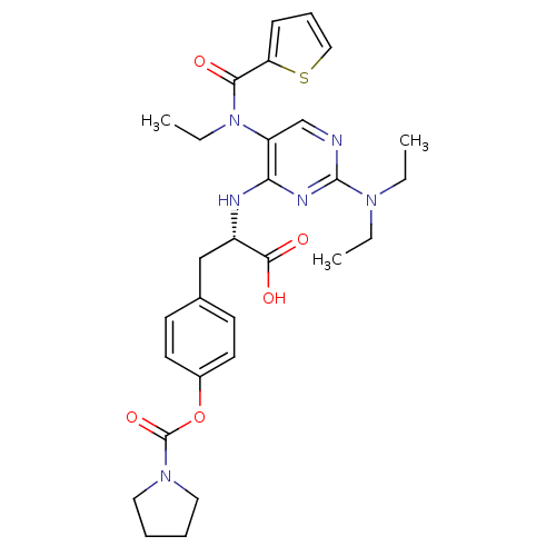 Chemical structure of BindingDB Monomer ID 50437660