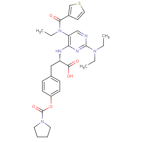 Chemical structure of BindingDB Monomer ID 50437663