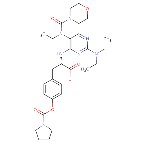 Chemical structure of BindingDB Monomer ID 50437674