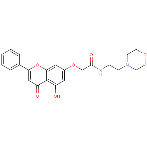 Chemical structure of BindingDB Monomer ID 50437676