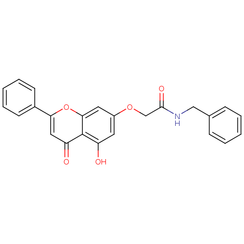 Chemical structure of BindingDB Monomer ID 50437677