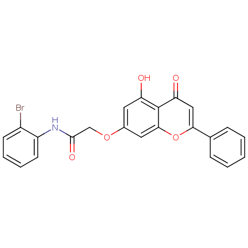 Chemical structure of BindingDB Monomer ID 50437679