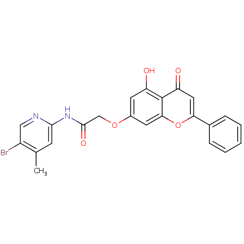 Chemical structure of BindingDB Monomer ID 50437686
