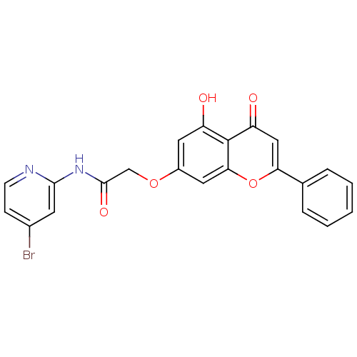 Chemical structure of BindingDB Monomer ID 50437687