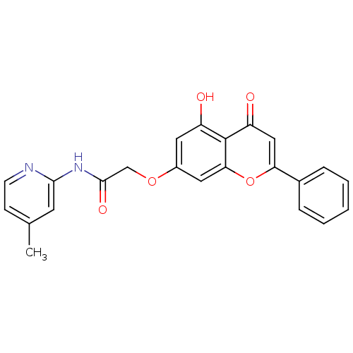 Chemical structure of BindingDB Monomer ID 50437689