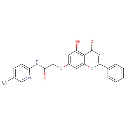 Chemical structure of BindingDB Monomer ID 50437690