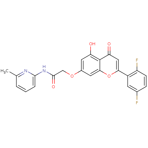 Chemical structure of BindingDB Monomer ID 50437691