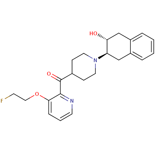 Chemical structure of BindingDB Monomer ID 50437719