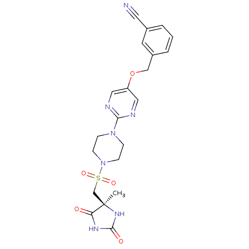 Chemical structure of BindingDB Monomer ID 50437765