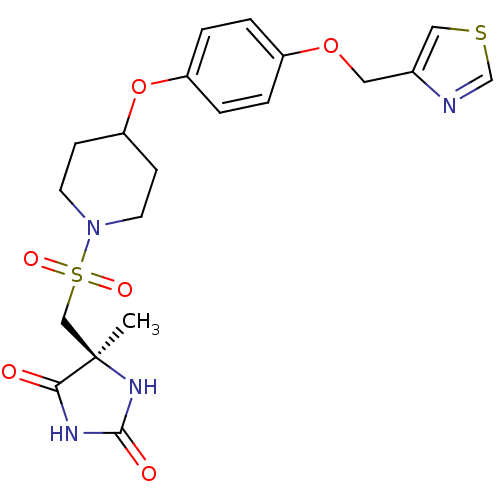 Chemical structure of BindingDB Monomer ID 50437769