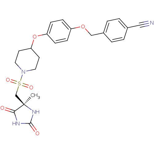 Chemical structure of BindingDB Monomer ID 50437777