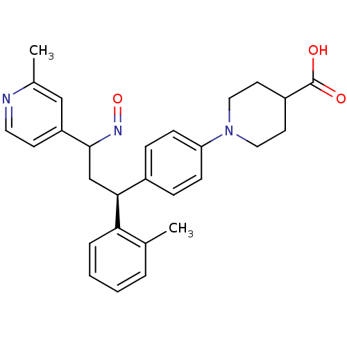 Chemical structure of BindingDB Monomer ID 50437876