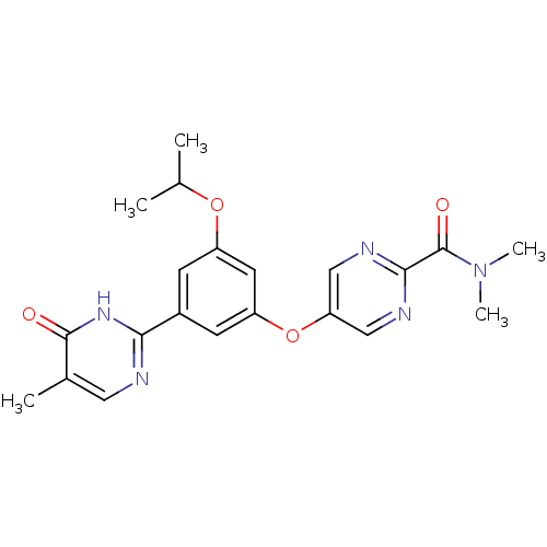 Chemical structure of BindingDB Monomer ID 50437900