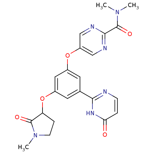 Chemical structure of BindingDB Monomer ID 50437907