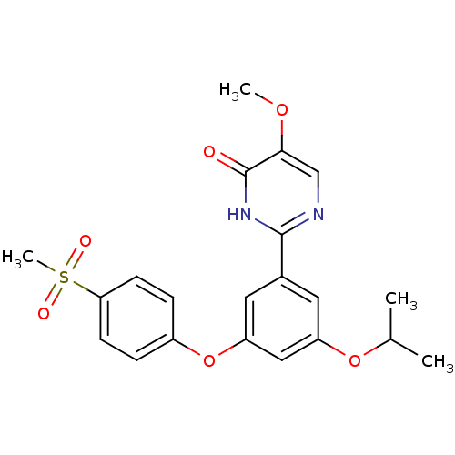 Chemical structure of BindingDB Monomer ID 50437915