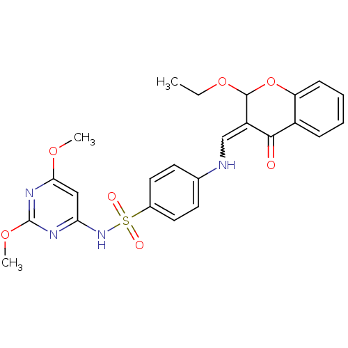 Chemical structure of BindingDB Monomer ID 50437927