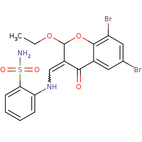 Chemical structure of BindingDB Monomer ID 50437934