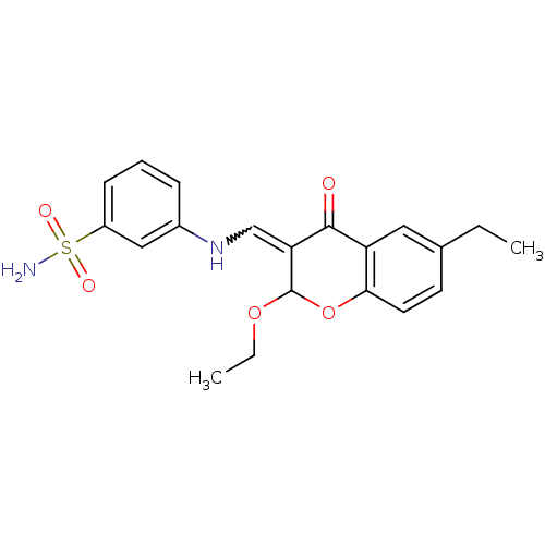 Chemical structure of BindingDB Monomer ID 50437938