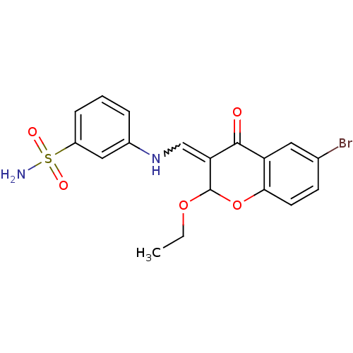 Chemical structure of BindingDB Monomer ID 50437940