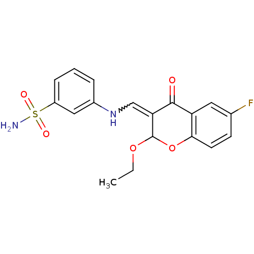 Chemical structure of BindingDB Monomer ID 50437941
