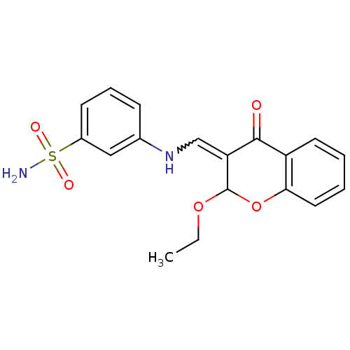 Chemical structure of BindingDB Monomer ID 50437942