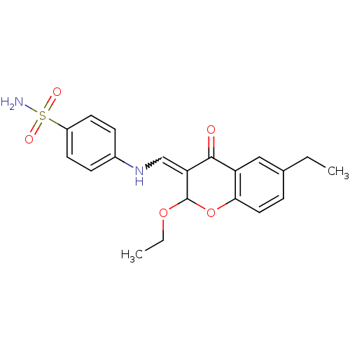 Chemical structure of BindingDB Monomer ID 50437943