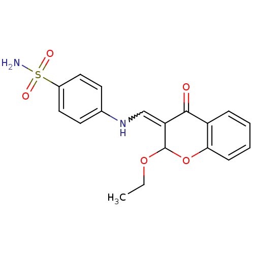 Chemical structure of BindingDB Monomer ID 50437947