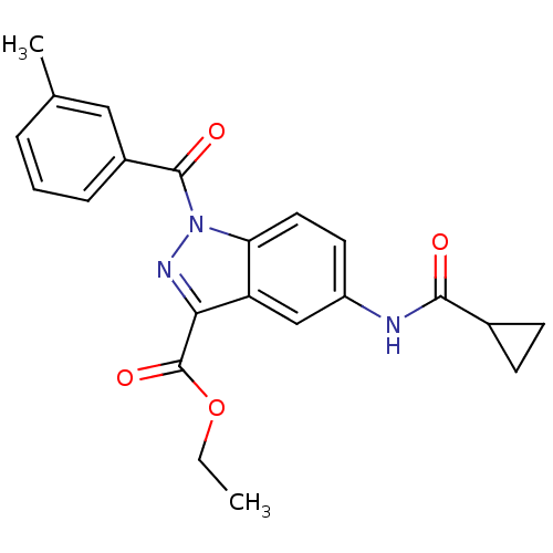 Chemical structure of BindingDB Monomer ID 50437993