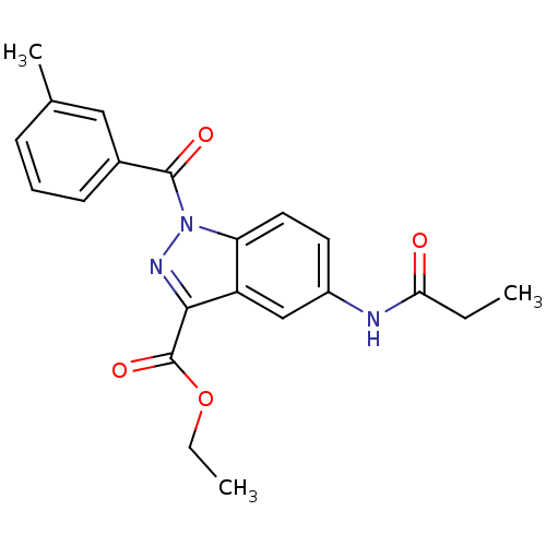 Chemical structure of BindingDB Monomer ID 50437994