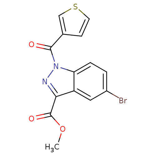 Chemical structure of BindingDB Monomer ID 50438018