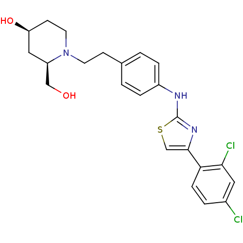 Chemical structure of BindingDB Monomer ID 50438142