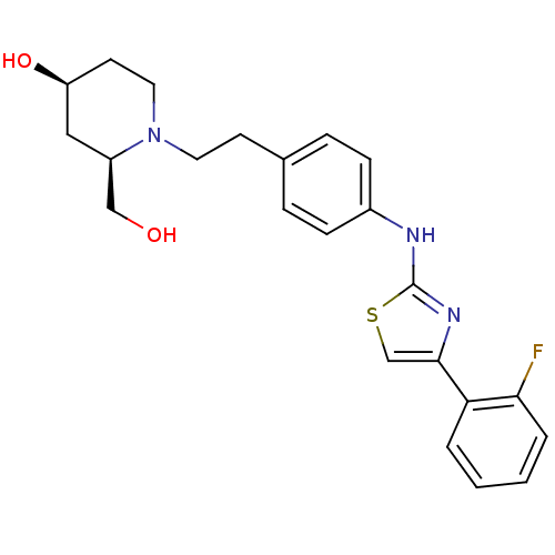 Chemical structure of BindingDB Monomer ID 50438162