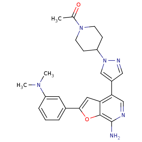 Chemical structure of BindingDB Monomer ID 50438189