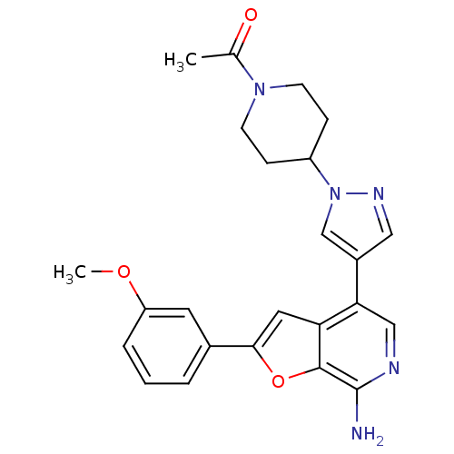 Chemical structure of BindingDB Monomer ID 50438194